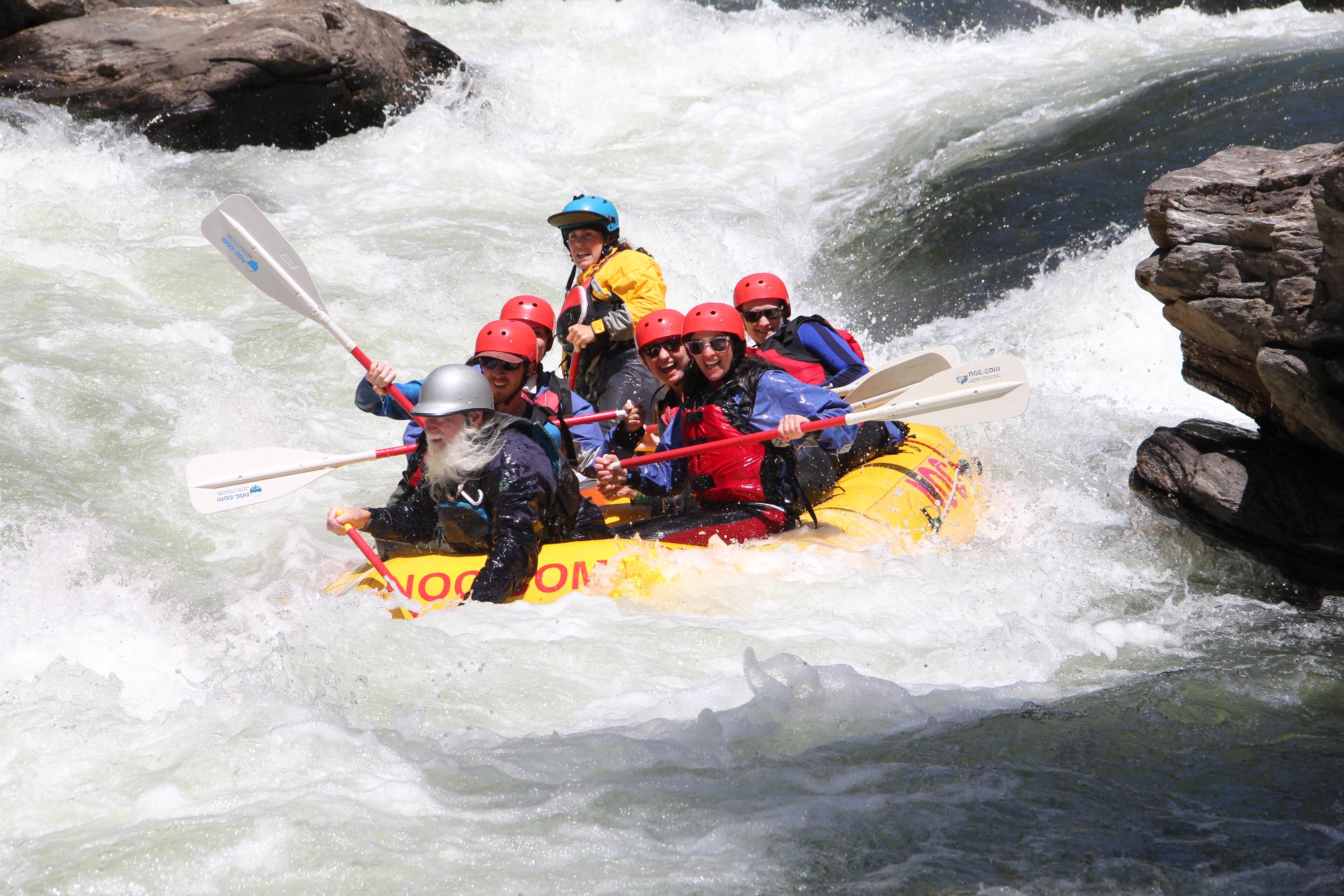 Class of 2019 rafting