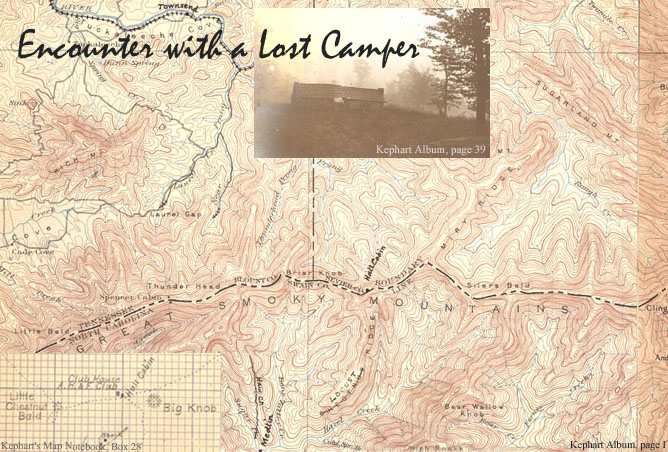 Maps and Photo of Hall Cabin