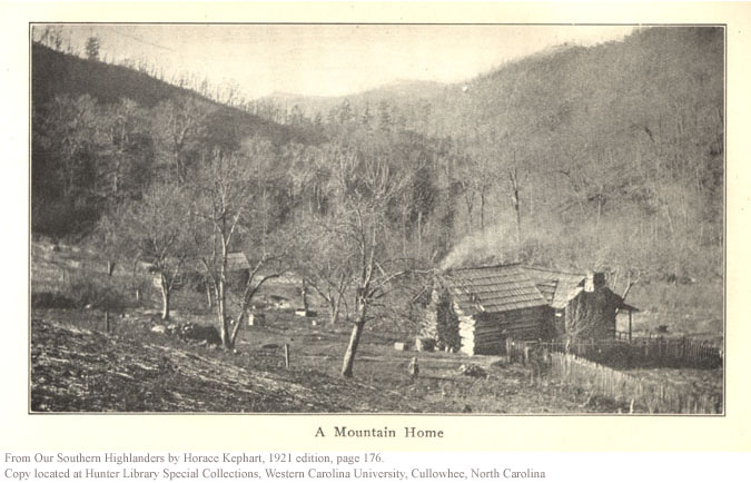 "A Mountain Home" from Our Southern Highlanders.
