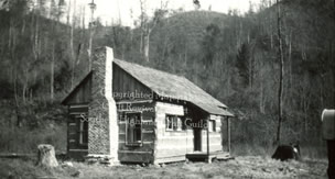 Allanstand log cabin