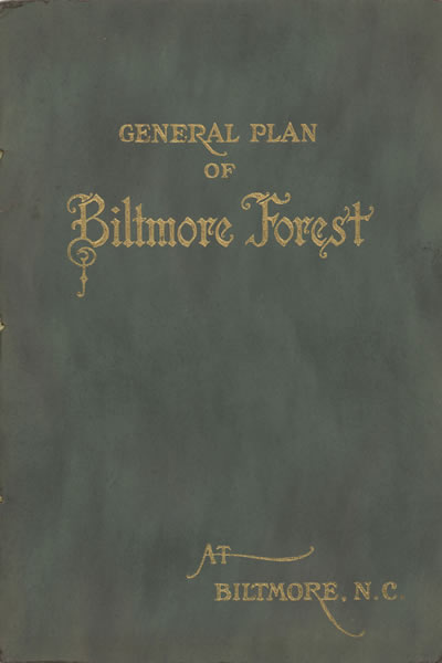 “General Plan of Biltmore Forest” Booklet