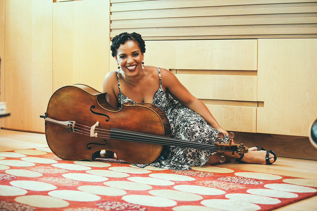 Shana Tucker and her Cello
