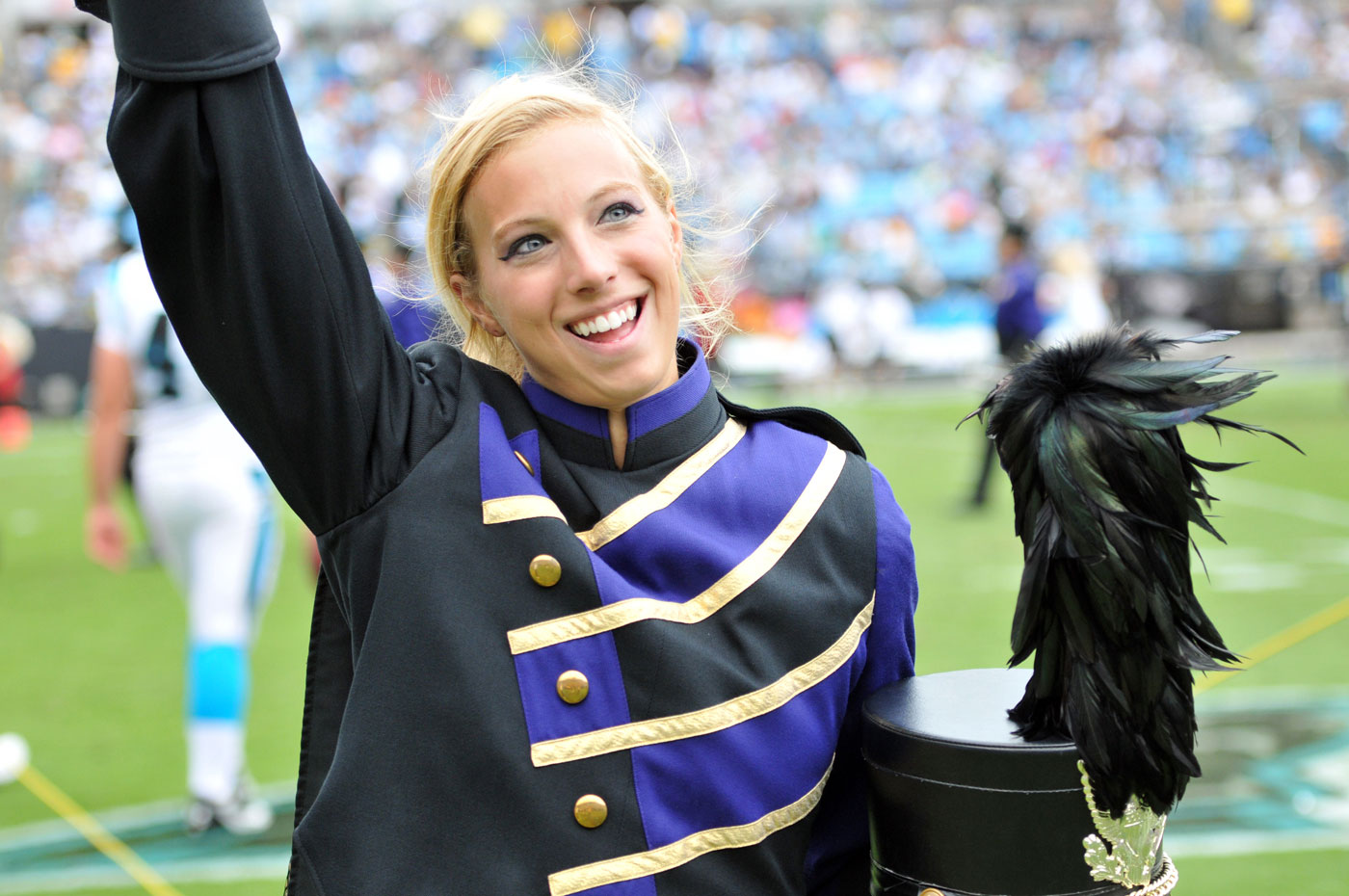 Female Marching Band Member