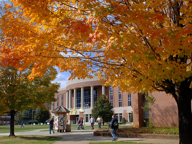 campus fall