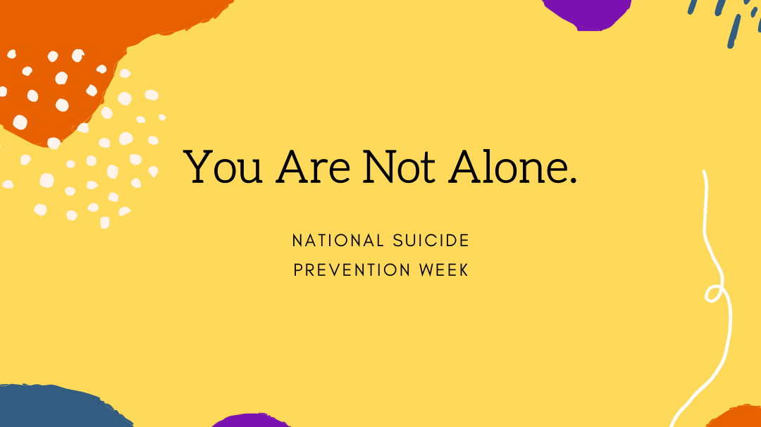 Suicide Prevention flyer