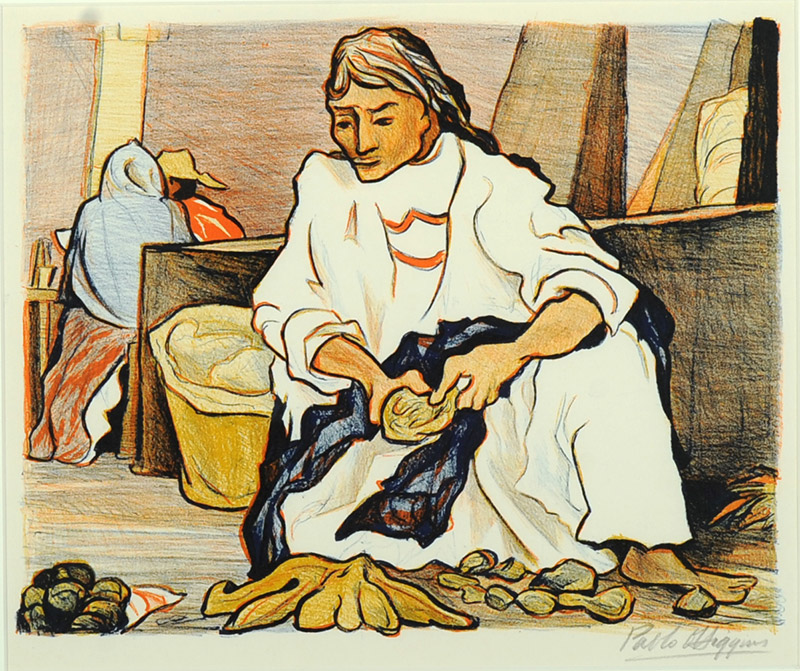 Untitled, Color lithograph