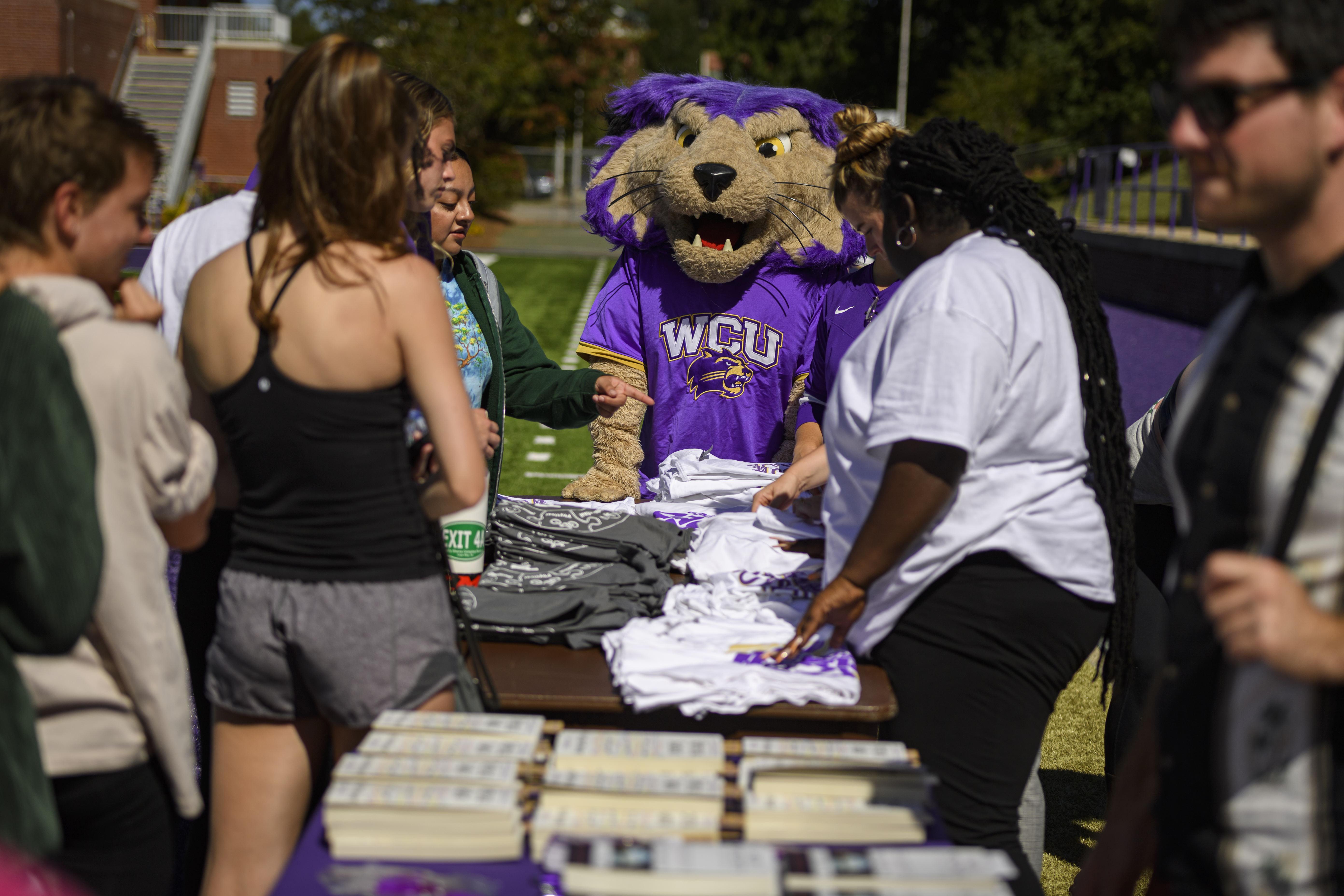 Paws at tabling event