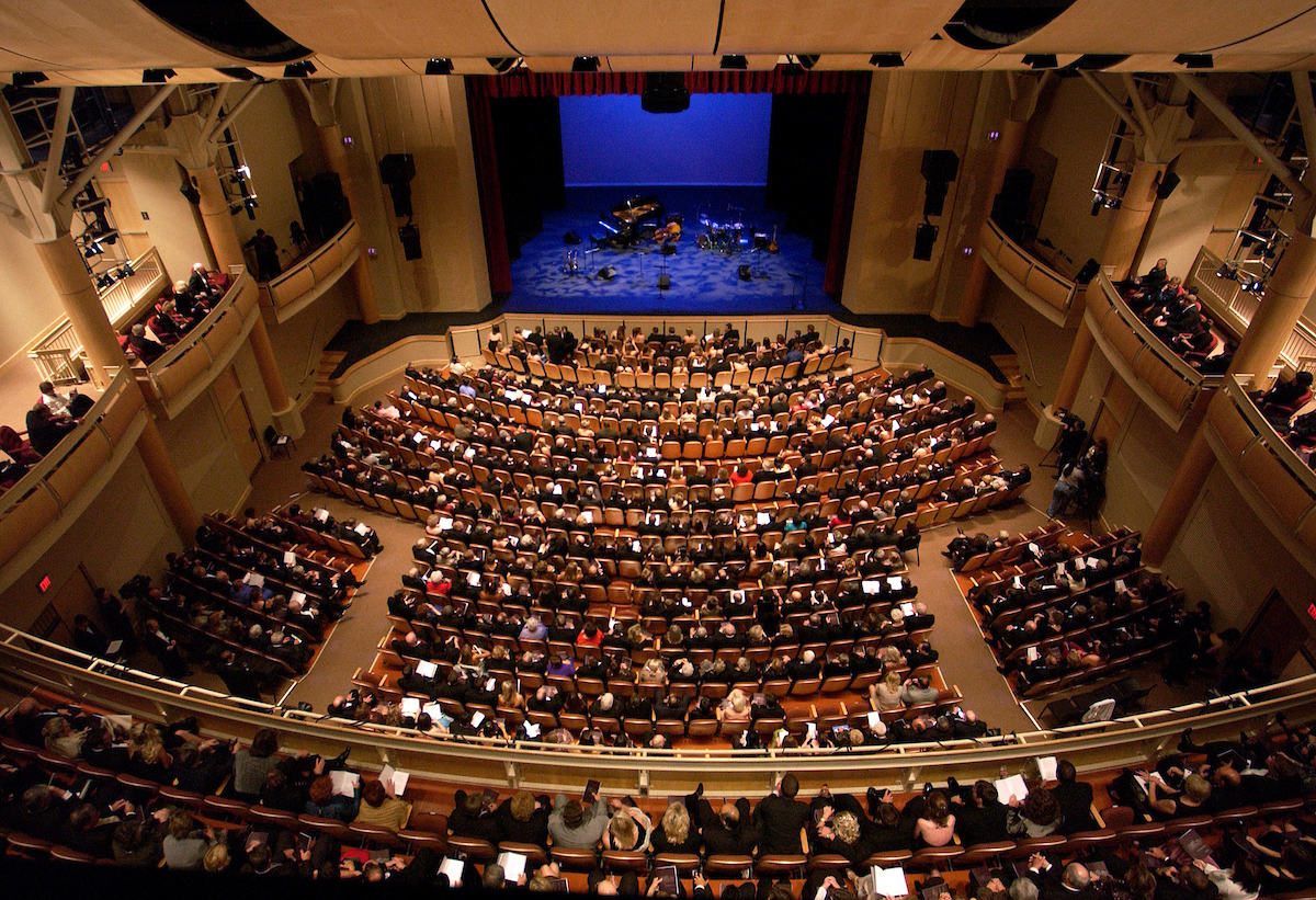 Aerial of the Bardo Arts Center Performance Hall