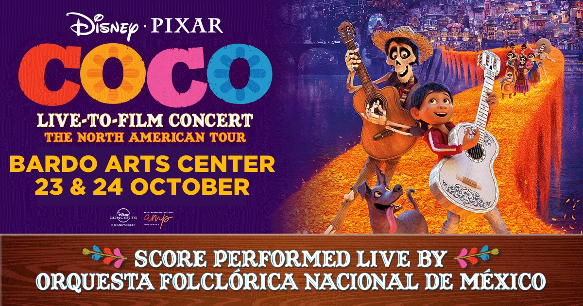 Coco Live to film concert poster