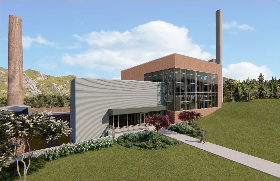 New Steam Plant Rendering