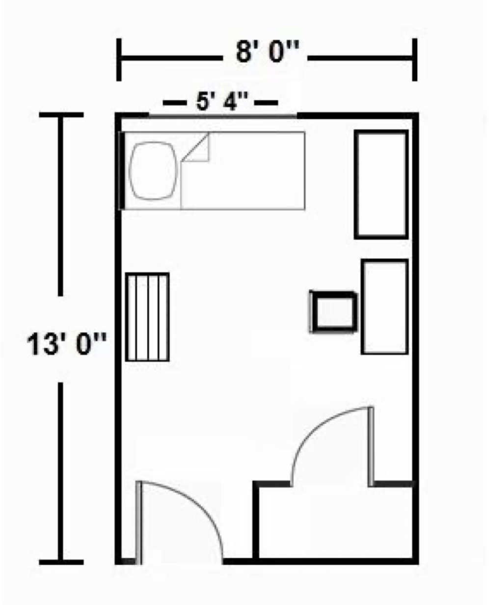  Judaculla private room layout