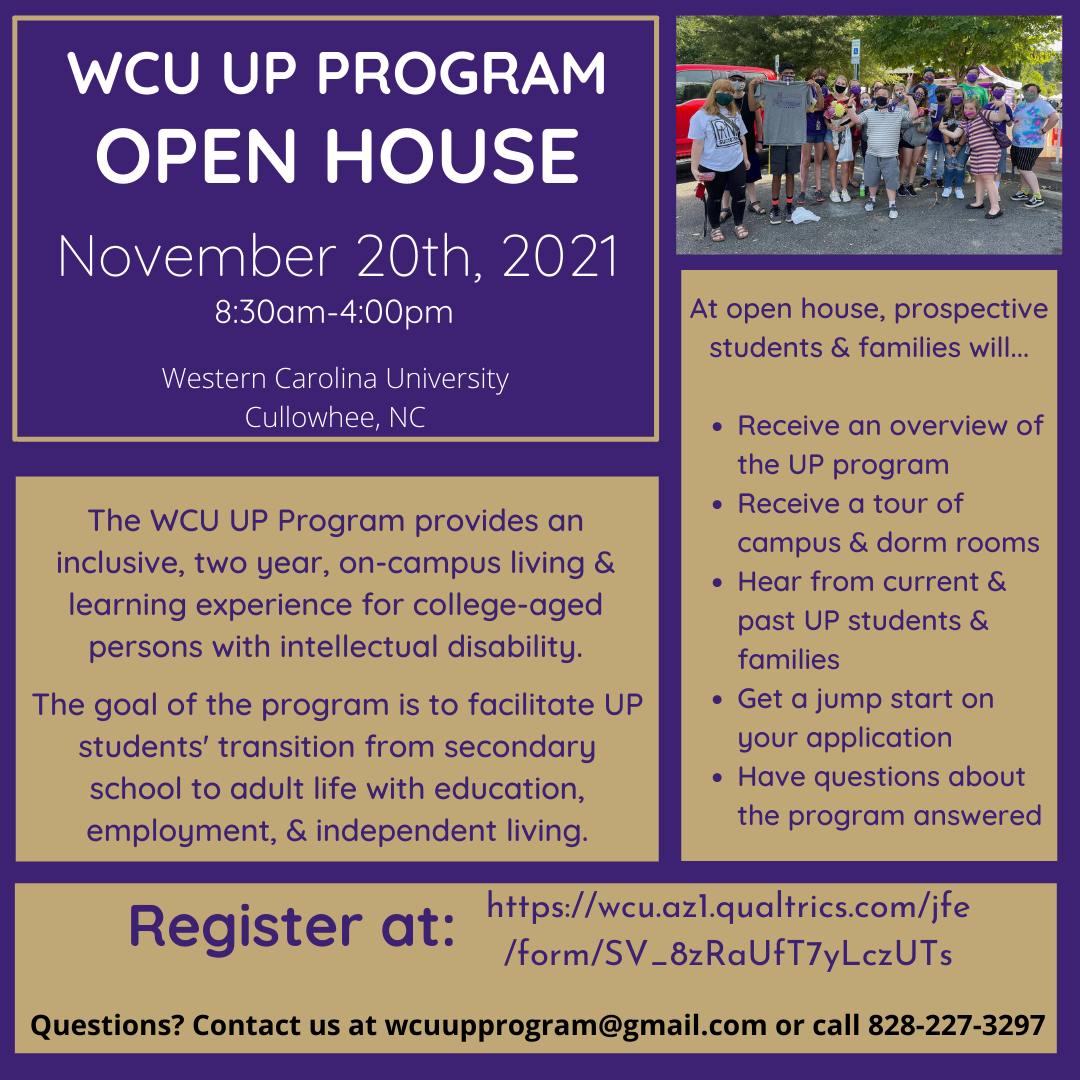 Western Carolina University Prospective Up Students Families