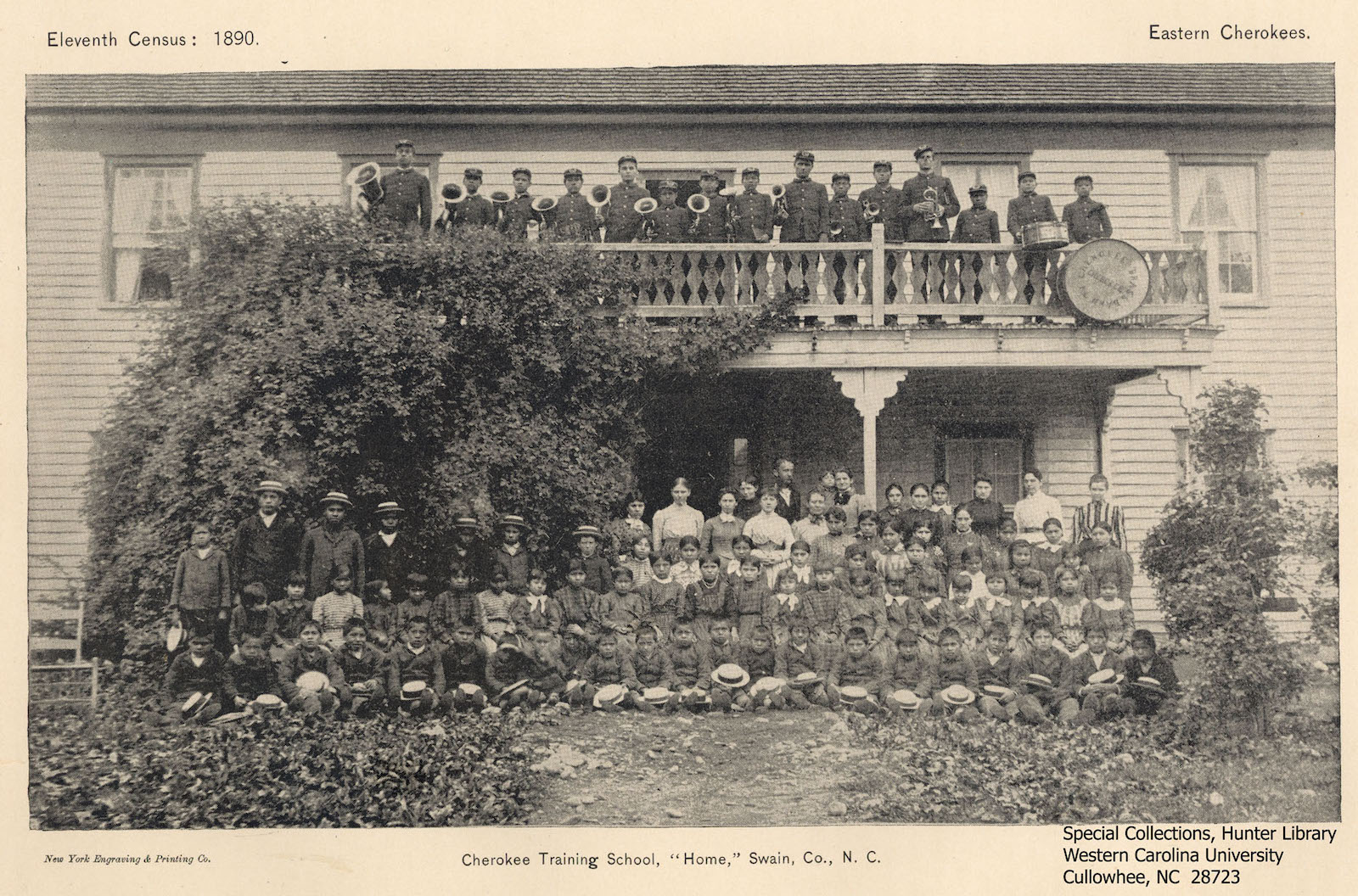 EB Cherokee Boarding School 1890