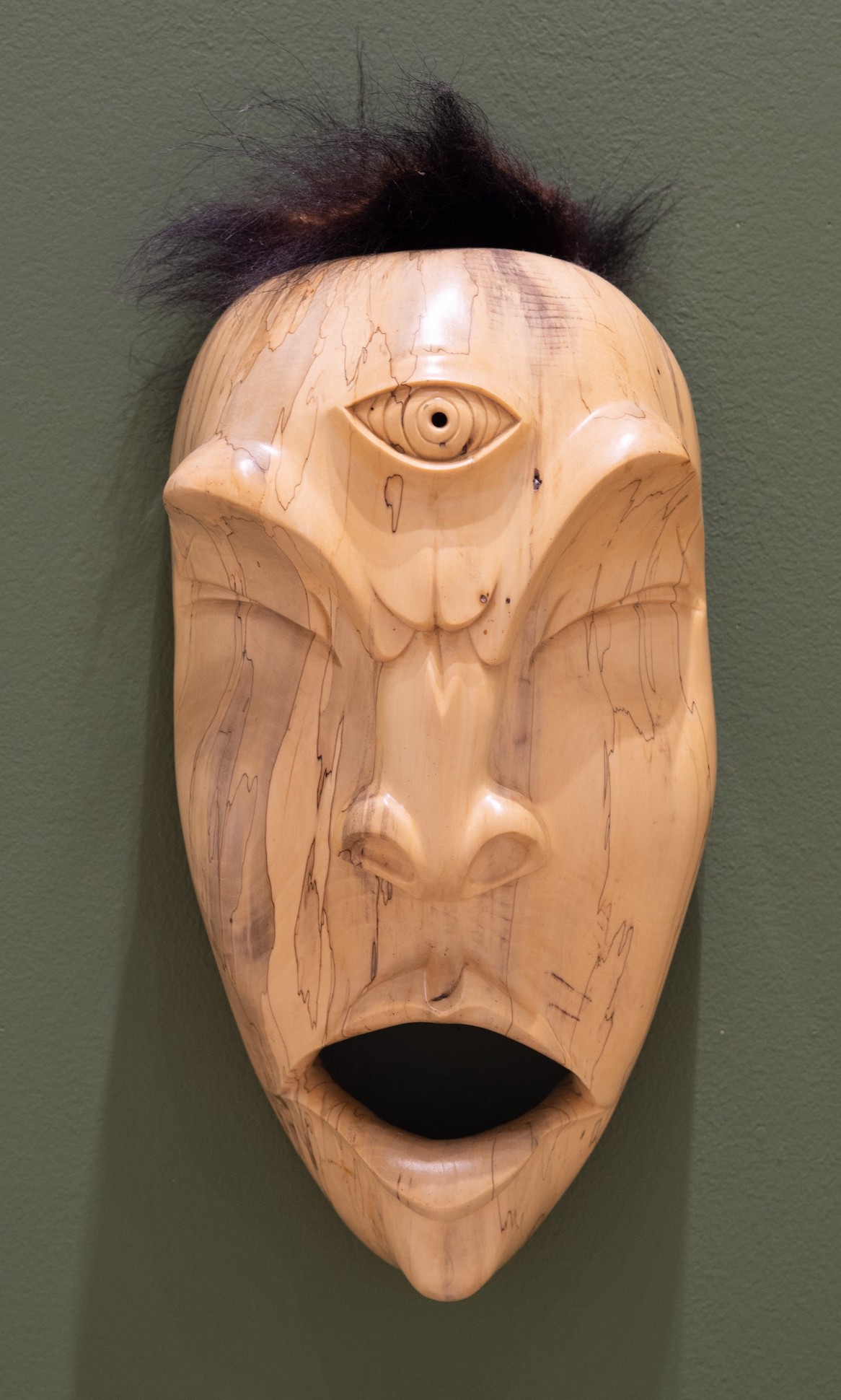 Masks of the Cherokee exhibit info