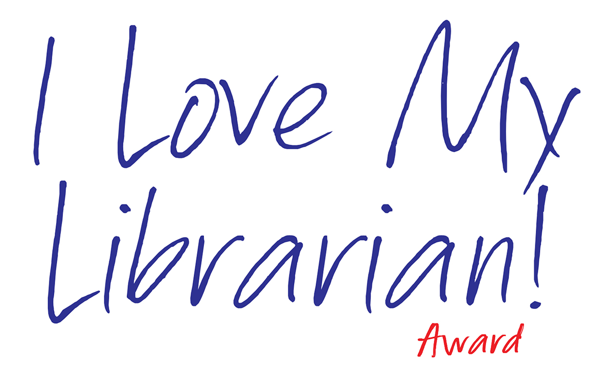 I love my librarian logo