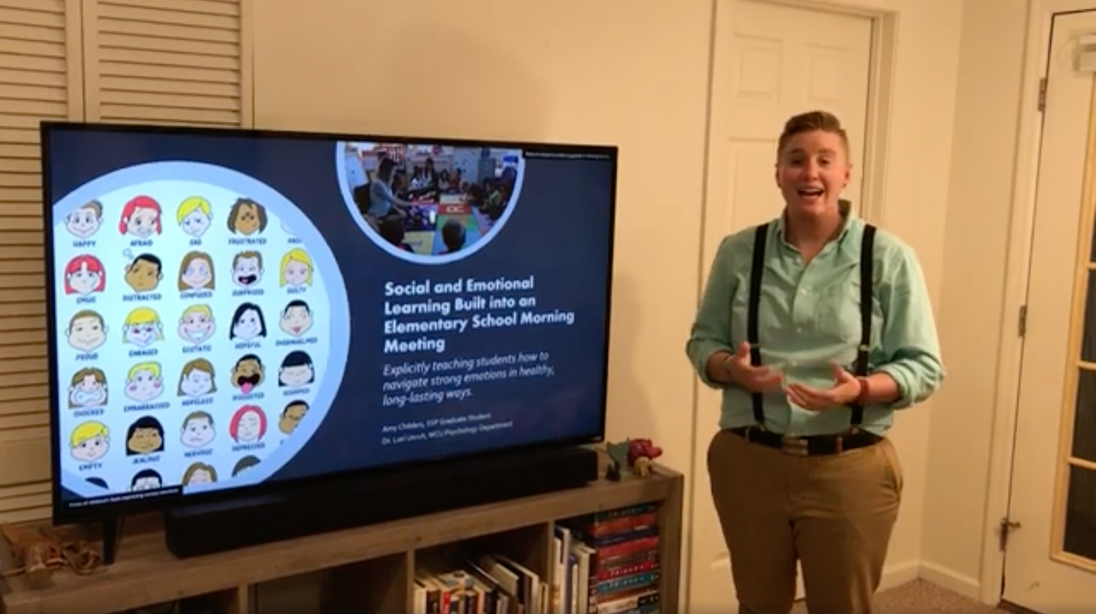 screenshot of the video presentation