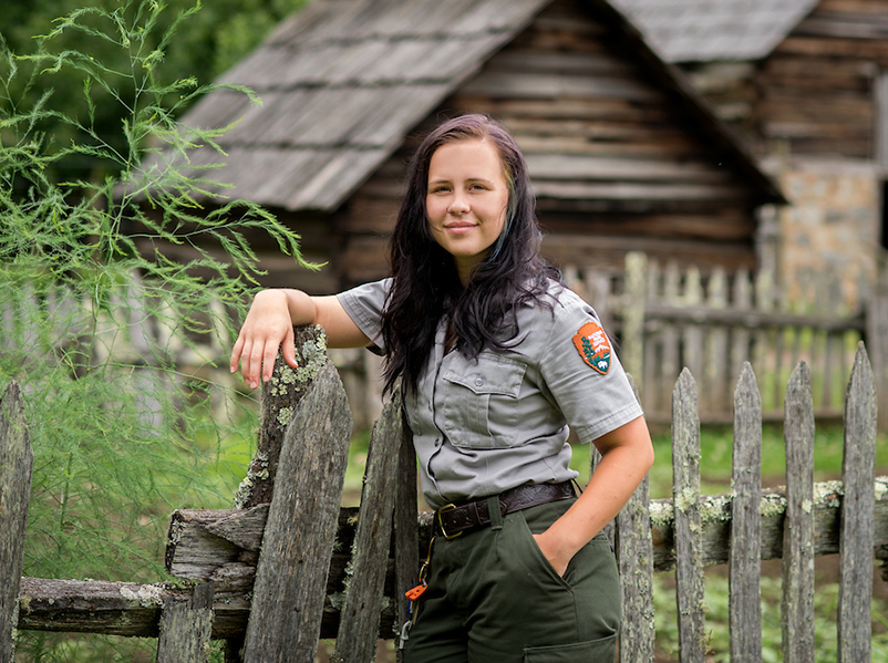 alumni in the national forest as a park ranger