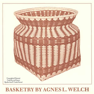 1972 exhibition of Agnes Welch's baskets