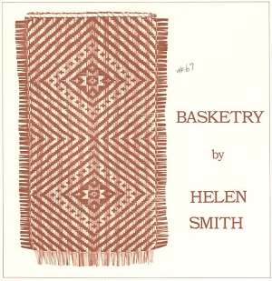 Basketry by Helen Smith brochure cover