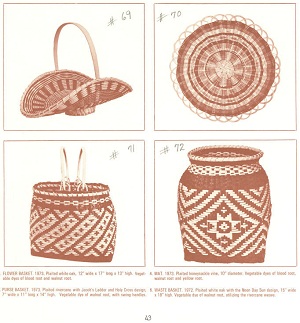 Basketry by Helen Smith brochure page