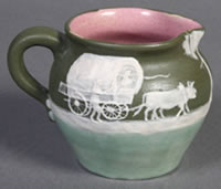 Creamer with cameo decoration