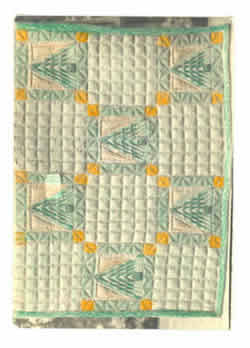 Allanstand Cottage Industries product: quilt, Pine Tree design