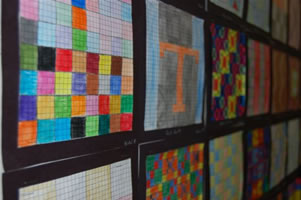 Draft patterns on graph paper