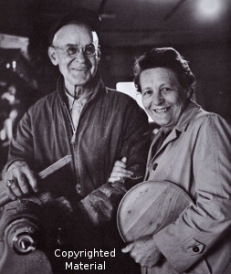Herman Estes with his wife Mabel