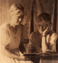 Olive Campbell and Marguerite Butler