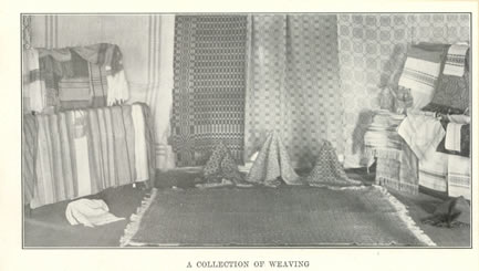 This “Collection of Weaving” appeared in a Crossnore sales brochure