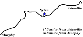 Sylva on the route