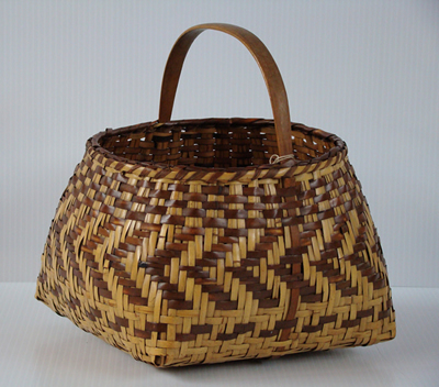 Rivercane single weave egg basket
