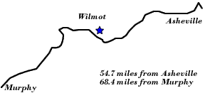 Wilmot on the route